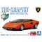 Aoshima Lamborghini Countach LP400 Orange Snap Kit 1:32 (06535)
