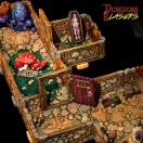 Dungeons & Lasers Dwarven Mine Half-Height Walls (DNL0032)