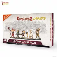 Dungeons & Lasers Miniatures: NPC MINIATURE PACK (DNL0043)