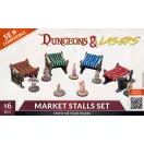 Dungeons & Lasers Expansion Set: MARKET STALLS SET (DNL0055)