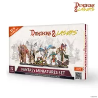   Dungeons & Lasers Miniatures: FANTASY MINIATURES SET (DNL0062)