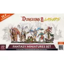 Dungeons & Lasers Miniatures: FANTASY MINIATURES SET (DNL0062)