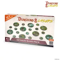 Dungeons & Lasers Miniatures: DETAILED BASES PACK (DNL0063)