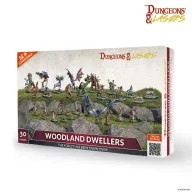 Dungeons & Lasers Miniatures: WOODLAND DWELLERS (DNL0068)