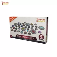   Dungeons & Lasers Miniatures: SCENIC URBAN BASES SET (DNL0076)