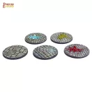 Dungeons & Lasers Miniatures: SCENIC URBAN BASES SET (DNL0076)