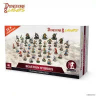   Dungeons & Lasers Miniatures: BEASTKIN HYBRIDS: PLAYABLE CHARACTERS (DNL0088)
