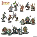 Dungeons & Lasers Miniatures: BEASTKIN HYBRIDS: PLAYABLE CHARACTERS (DNL0088)