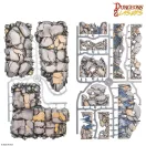 Dungeons & Lasers ROCKY CAVES: PRE-PAINTED (DNL0124)