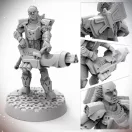 Masters of the Universe Miniatures: HALF - ORC SOLDIER (PSF0009)