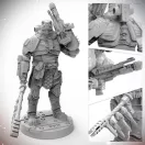 Masters of the Universe Miniatures: OBOZAYA VESK SOLDIER (PSF0017)