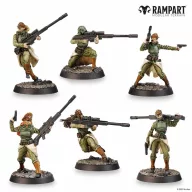   Rampart Modular Terrain: CITY DEFENDERS MINIATURE PACK (RAM0003)
