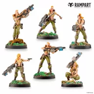   Rampart Modular Terrain: CITY DEFENDERS MINIATURE PACK (RAM0003)