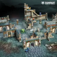 Rampart Modular Terrain: KAZUMI TEMPLE (RAM0005)