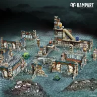 Rampart Modular Terrain: KAZUMI TEMPLE (RAM0005)