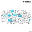 Rampart Modular Terrain: CITY RUINS BITS (RAM0008)