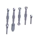 Art Scale Kit Rigging Turnbuckles - 4 types 1:32 (200-A32006)