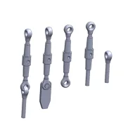   Art Scale Kit Rigging Turnbuckles - 4 types 1:32 (200-A32006)