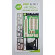   Art Scale Kit A-20J/K Havoc - Seat SET - early type with Textil Seat Belts and photoetched belt buckles 1:32 (200-A32010)