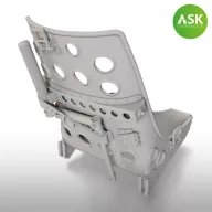   Art Scale Kit A6M Zero Seat early with strarting handle - 3D print 1:32 (200-A32014)