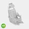 Art Scale Kit F-84F Thunderstreak ejection seat excluding seat belts 1:48 (200-A48027)