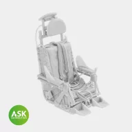   Art Scale Kit F-84F Thunderstreak ejection seat with seat belts 1:48 (200-A48028)