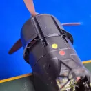 Art Scale Kit A6M2 Zero open engine cooling flaps with exhausts detail set - ASK 3D print for Eduard 1:48 (200-A48035)