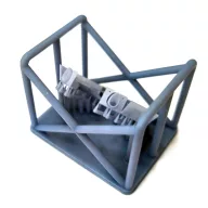   Art Scale Kit A6M2 Zero open engine cooling flaps with exhausts detail set - ASK 3D print for Eduard 1:48 (200-A48035)