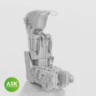   Art Scale Kit GRU-7A Ejection Seats for F14A/B Early - with seat belts (2pcs) 1:48 (200-A48042)