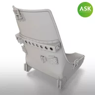   Art Scale Kit A5M Claude Seat Early without starting handle - ASK 3D Print 1:48 (200-A48045)