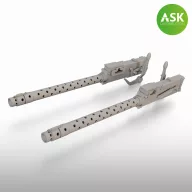   Art Scale Kit A6M Zero machine guns Type 97 7.7mm, 2 pc. - ASK 3D Print 1:48 (200-A48048)