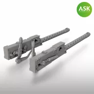   Art Scale Kit A6M Zero machine guns Type 97 7.7mm, 2 pc. - ASK 3D Print 1:48 (200-A48048)