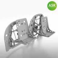   Art Scale Kit A6M2-K two Bulkheads with Seats set - ASK 3D Print for Eduard 1:48 (200-A48052)