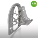 Art Scale Kit A6M Bulkhead with Seat in MIDDLE position - ASK 3D Print for Tamiya 1:48 (200-A48054)