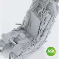   Art Scale Kit M.B.Type 9B Mk.3 Ejection Seat - with seat belts ASK 3D for Jaguar GR.1/GR.1A – Airfix 1:48 (200-A48058)