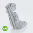 Art Scale Kit M.B.Type 9B Mk.3 Ejection Seat - excluding seat belts ASK 3D for Jaguar GR.1/GR.1A – Airfix 1:48 (200-A48059)