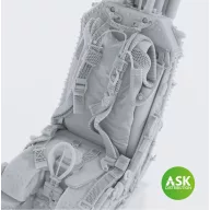   Art Scale Kit M.B.Type 9B Mk.2 Ejection Seat - with seat belts ASK 3D for Jaguar GR.1/GR.1A – Airfix 1:48 (200-A48060)