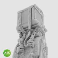   Art Scale Kit SJU-17 Ejection Seats for F/A-18F and EA-18G Growler - 2 pcs with seat belts for MENG 1:48 (200-A48062)