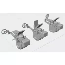 Art Scale Kit Gun Sight Type 98 - Japan WWII, 3 pc. in three different sight variants 1:48 (200-A48065)