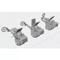   Art Scale Kit Gun Sight Type 98 - Japan WWII, 3 pc. in three different sight variants 1:48 (200-A48065)