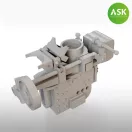 Art Scale Kit Gun Sight Type 98 - Japan WWII, 3 pc. in three different sight variants 1:48 (200-A48065)