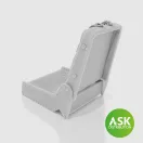 Art Scale Kit Messerschmitt Me 262 - Seat with seat belts for Tamiya 1:48 (200-A48066)