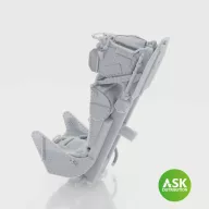   Art Scale Kit M.B. Mk.2E ejection seat excluding seat belts for Airfix 1:48 (200-A48092)
