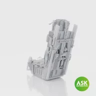   Art Scale Kit F-16 early ACESS II Ejection Seat with seat belts for Kinetic 1:48 (200-A48108)