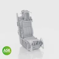   Art Scale Kit F-16 early ACESS II Ejection Seat excluding seat belts for Kinetic 1:48 (200-A48109)