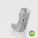 Art Scale Kit F-16 early ACESS II Ejection Seat excluding seat belts for Kinetic 1:48 (200-A48109)