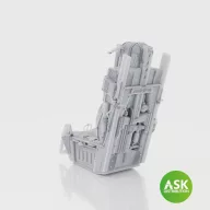   Art Scale Kit F-16 late ACESS II Ejection Seat with seat belts for Kinetic 1:48 (200-A48112)
