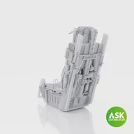   Art Scale Kit F-16 late ACESS II Ejection Seat excluding seat belts for Kinetic 1:48 (200-A48113)