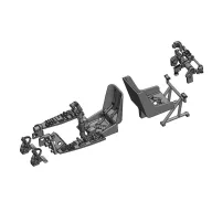   Art Scale Kit Messerschmitt Me 410A Cockpit detail set for Airfix 1:72 (200-A72012)