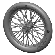   Art Scale Kit German 710x85 spoked wheels - 1 pair 1:72 (200-A72021)